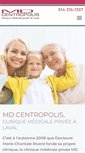 Mobile Screenshot of mdcentropolis.com